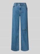 Calvin Klein Jeans Ultra High Wide Leg Jeans im Destroyed-Look in Blau...