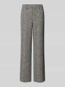 Brax Hose im Allover-Look Modell 'MAINE' in Mittelgrau Melange, Größe ...