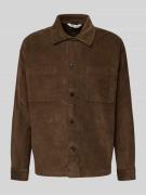 SELECTED HOMME Regular Fit Hemdjacke aus reiner Baumwolle Modell 'REGT...