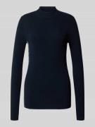 JOOP! Strickpullover mit Stehkragen Modell 'Koni' in Marine, Größe 34