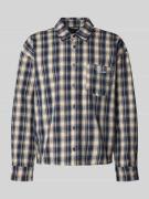 Pegador Oversized Freizeithemd mit Brusttasche in Marine, Größe L