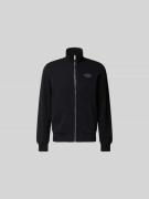 Diesel Sweatjacke mit Stehkragen in Black, Größe L