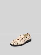 Duke & Dexter Loafer mit strukturierter Sohle in Weiss, Größe 41