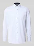 ETERNA Regular Fit Businesshemd aus Baumwolle mit Kentkragen in Weiss,...
