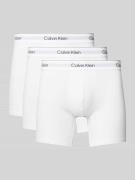 Calvin Klein Underwear Boxershorts mit elastischem Label-Bund im 3er-P...