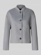 Someday Regular Fit Blazer mit Stehkragen Modell 'Noolia' in Hellgrau ...