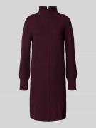 Tom Tailor Körpernahes Strickkleid aus Viskose-Mix in Rot Melange, Grö...