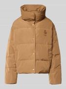 Tommy Hilfiger Regular Fit Daunenjacke mit Label Stitching in Camel, G...