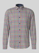 OLYMP Level Five Freizeithemd mit Knopfleiste in Blau, Größe L