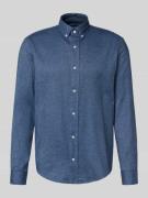 MCNEAL Freizeithemd mit Knopfleiste in Jeansblau, Größe L
