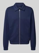 Christian Berg Men Sweatjacke mit Zweiwege-Reißverschluss in Marine, G...