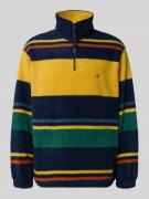 Gant Sweatshirt mit Stehkragen in Marine, Größe L