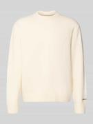 Jack & Jones Strickpullover mit Label-Stitching Modell 'NORREBRO' in W...