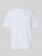 Les Deux T-Shirt mit Rundhalsausschnitt Modell 'Carl' in Weiss, Größe ...