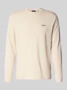BOSS Green Regular Fit Langarmshirt aus Baumwoll-Mix Modell 'TEE LONG'...