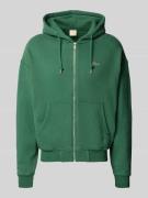 BLKVIS Sweatjacke mit Kapuze in Dunkelgruen, Größe L