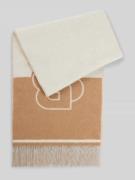 BOSS Schal aus Woll-Mix Modell 'VIANNA' in Beige, Größe 1