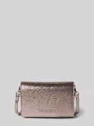 VALENTINO BAGS Schimmernde Handtasche mit Label-Applikation Modell 'EM...