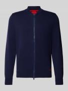 HUGO Regular Fit Strickjacke aus reiner Baumwolle Modell 'SAN JAQUE-C'...