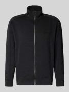 BOSS Green Regular Fit Sweatjacke mit Strukturmuster Modell 'MIRROR' i...