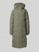 IQ Studio Steppmantel mit Kapuze in Schilf, Größe 42