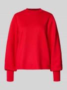 Jake*s Collection Strickpullover mit gerippten Abschlüssen in Kirsche,...