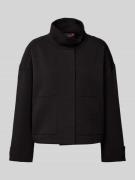 WHITE LABEL Blazer mit Stehkragen in Black, Größe 40