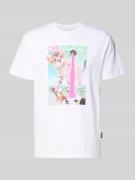 Dedicated T-Shirt mit Motiv-Print in Weiss, Größe L