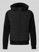 Polo Ralph Lauren Regular Fit Sweatjacke mit Label-Stitching in Black,...