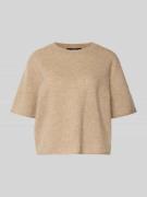 Someday Strickpullover aus reinem Kaschmir Modell 'Talma' in Beige Mel...