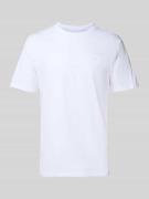 Scotch & Soda T-Shirt mit Logo-Stitching in Weiss, Größe L