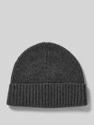 MCNEAL Beanie aus Wolle-Kaschmir-Mix in Anthrazit Melange, Größe 1