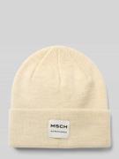 MSCH Copenhagen Beanie aus Woll-Mix Modell 'Mojo' in Beige, Größe 1
