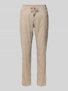 Tom Tailor Cropped Cordhose aus Baumwoll-Mix in Taupe, Größe 40/28