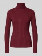 Soyaconcept Slim Fit Rollkragenpullover aus Viskose-Mix Modell 'Dolli'...