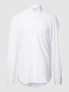 XACUS Slim Fit Businesshemd mit Stretch-Anteil in Weiss, Größe 38