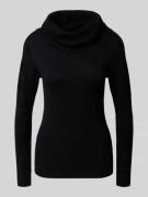 Soyaconcept Slim Fit Longsleeve aus Viskose-Mix Modell 'Dollie' in Bla...