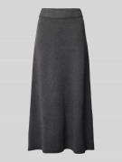 Christian Berg Woman Strickrock mit elastischem Bund in Dunkelgrau, Gr...