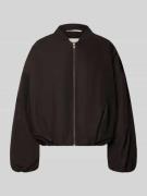 Drykorn Bomberjacke mit Eingrifftaschen Modell 'BRADDAN' in Schoko, Gr...