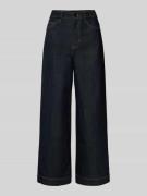 s.Oliver BLACK LABEL High Waist Jeans aus Baumwoll-Mix in Dunkelblau, ...