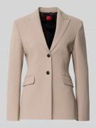HUGO Regular Fit Blazer mit Viskose-Anteil Modell 'ASMALLA' in Sand, G...