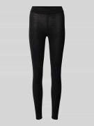 BOSS Slim Fit Leggings mit Woll-Anteil Modell 'B.PURE' in Black, Größe...