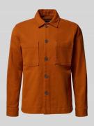 Strellson Regular Fit Hemdjacke aus Baumwoll-Mix Modell 'NORIN-W' in T...