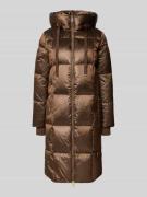 MOS MOSH Steppmantel mit Stehkragen Modell 'NOVA' in Mittelbraun, Größ...