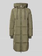 MOS MOSH Daunenmantel mit Kapuze Modell 'Nova' in Oliv, Größe XS