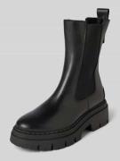 Tamaris Chelsea Boots aus echtem Leder in Black, Größe 36