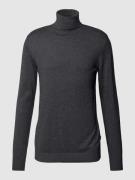 Jack & Jones Rollkragenpullover in melierter Optik Modell 'EMIL' in An...