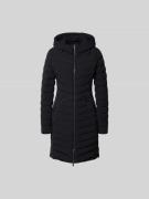 Moose Knuckles Daunenmantel mit Kapuze in Black, Größe L