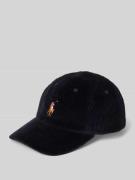 Polo Ralph Lauren Cap aus Cord mit Label-Stitching in Black, Größe 1
