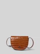 Lauren Ralph Lauren Handtasche aus Rindsleder mit Label-Applikation in...